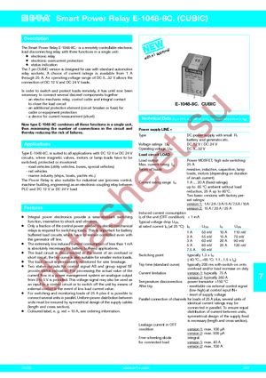 E10488C5C3A4V04U35A datasheet  